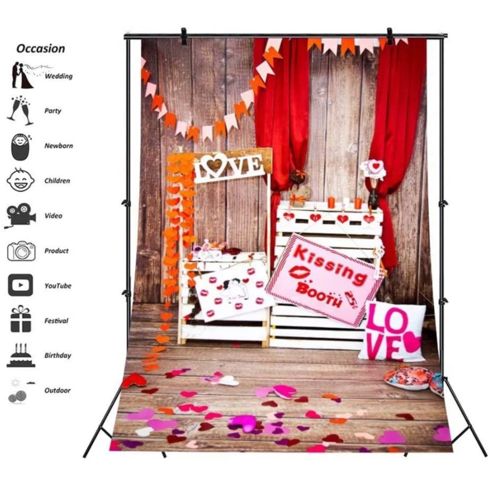 Valentines day back drop